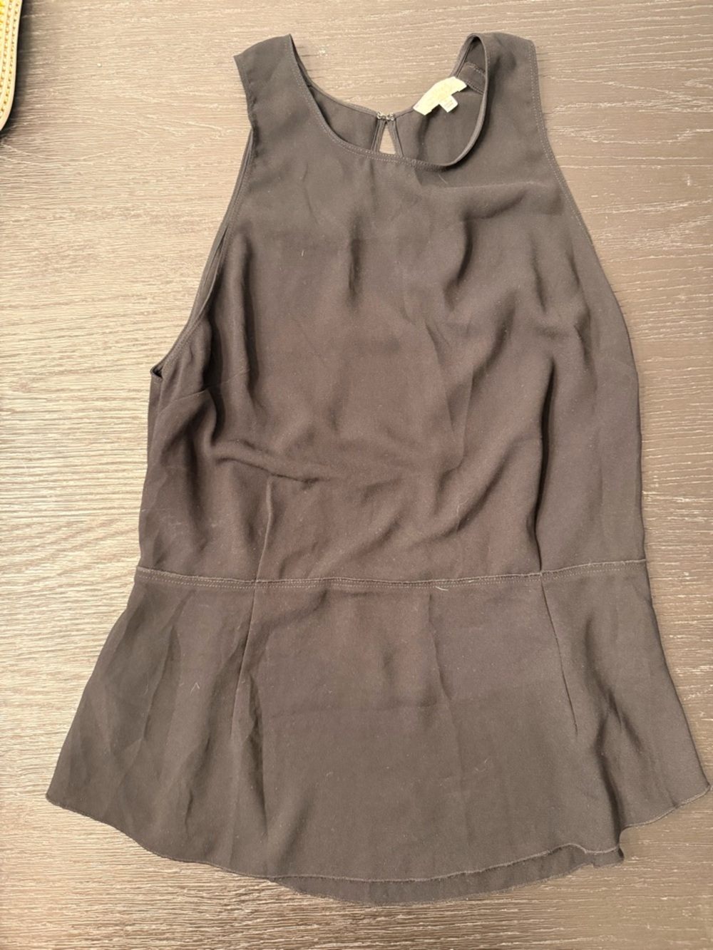 Women's Black Sleeveless shirt